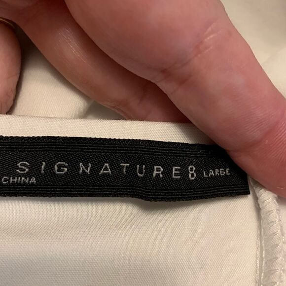 Signature 8 Strapless Dress Sz L - Picture 4 of 7